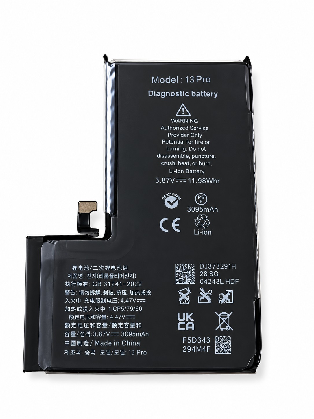 Akku für iPhone 13 Pro Diagnostic