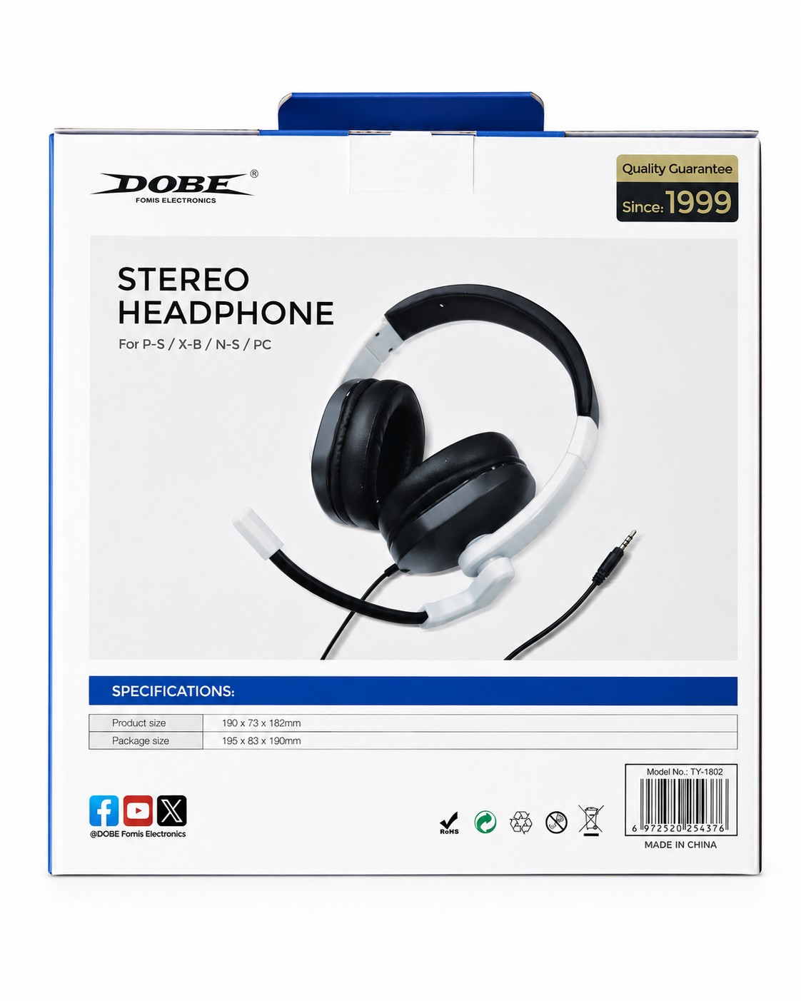 DOBE Stereo Headphone Gaming Headset
