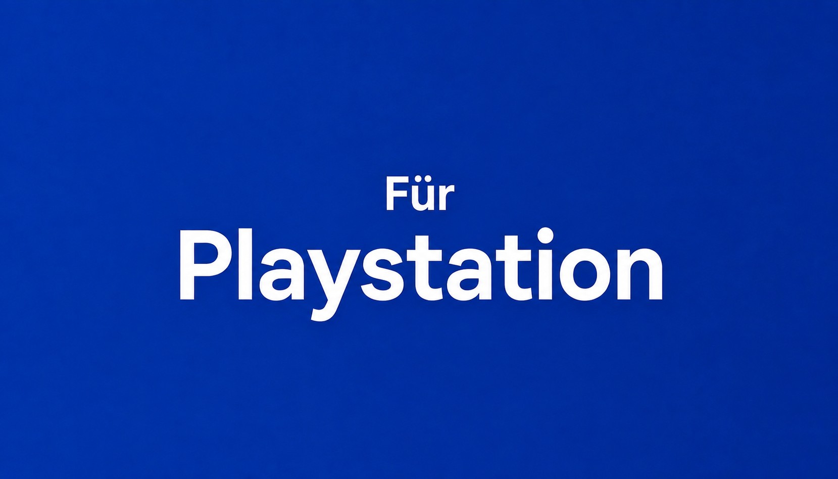 Für Playstation